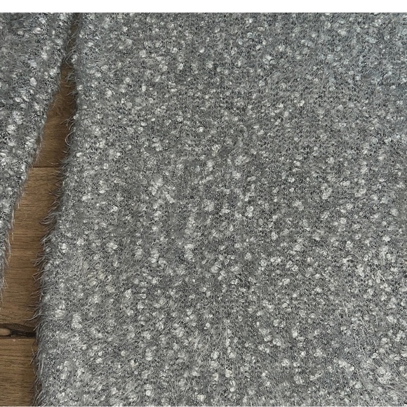 Anthropologie Katsumi Eyelash Knit Sweater Textured Fuzzy Pullover Soft Grunge - Picture 3 of 5